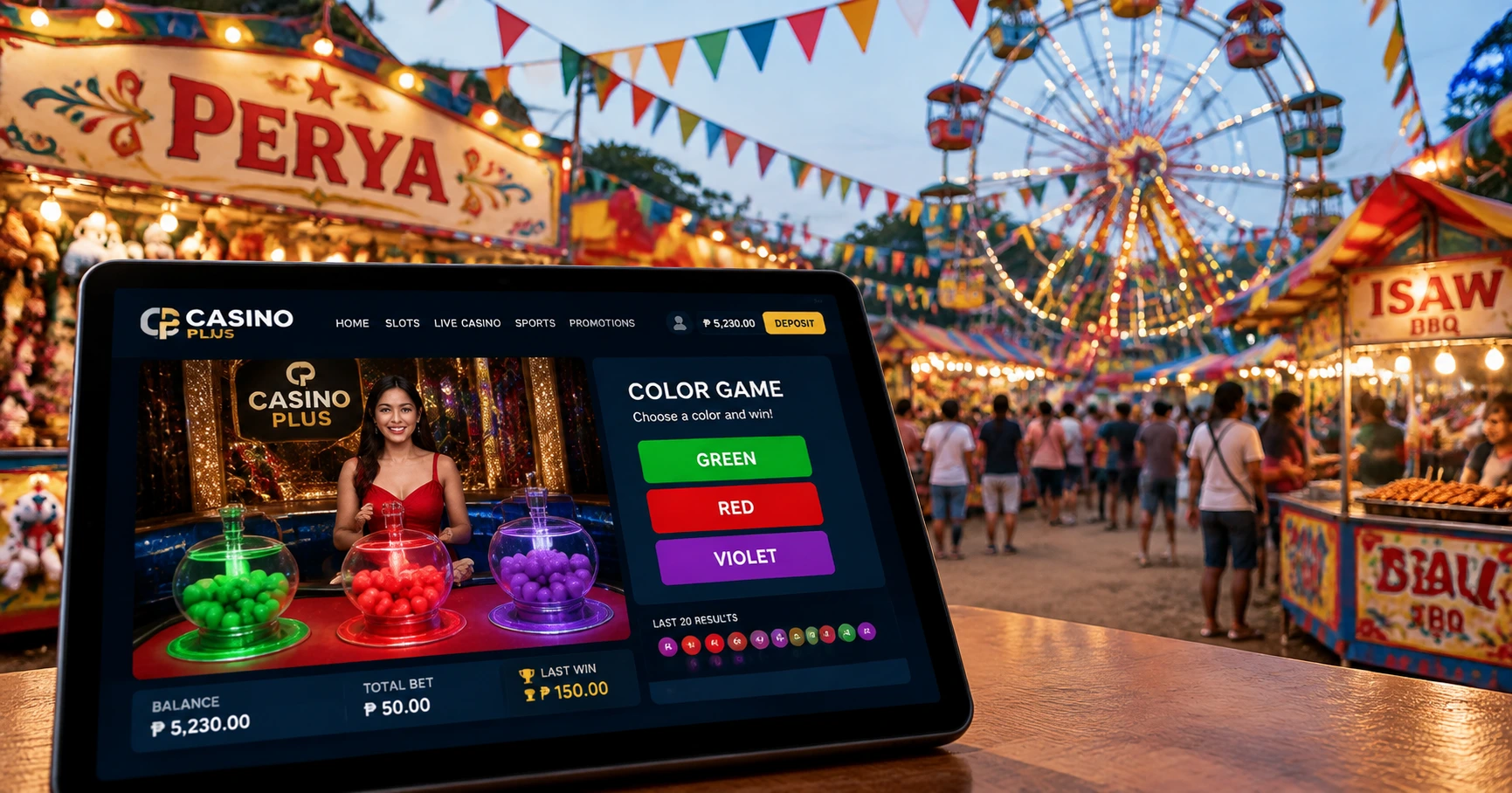 Experience the Excitement of casino plus color game live perya and Its Popularity in the Philippines - image 2